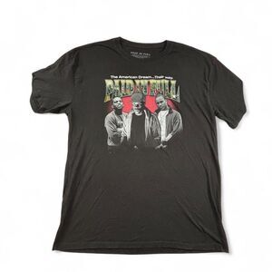 Paid in Full Graphic T-Shirt Men's Medium Black Hip Hop Movie Tee Cotton